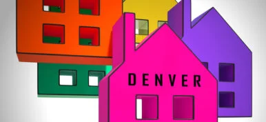 Denver Real Estate Icons Illustrates Colorado Property And Inves