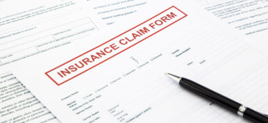 insurance claim form, paperwork and legal document, accidental and insurance concepts